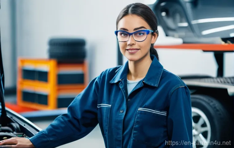 자동차정비 실무에서의 고객 상담 요령 - **Prompt:** A compassionate male auto mechanic, in his late 30s with a neat beard, wearing a clean, ... 자동차정비 실무에서의 고객 상담 요령 - **Prompt:** A compassionate male auto mechanic, in his late 30s with a neat beard, wearing a clean, ...